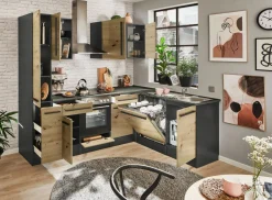 Bega BBK Meubles De Cuisine Jazz|Afficher Blocs Cuisine<Bloc cuisine avec électroménager JAZZ 8 (cuisine d'angle-armoire coulissante) III