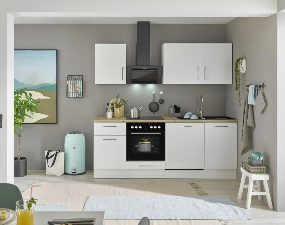 Bloc cuisine avec électroménager CORNWALL (bloc cuisine-lave-vaisselle) II