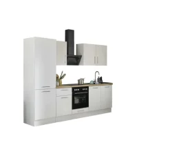 Bloc cuisine avec électroménager CORNWALL (bloc cuisine-réfrigérateur) II