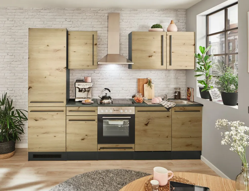 Bloc cuisine avec électroménager JAZZ 8 (bloc cuisine - réfrigérateur) III