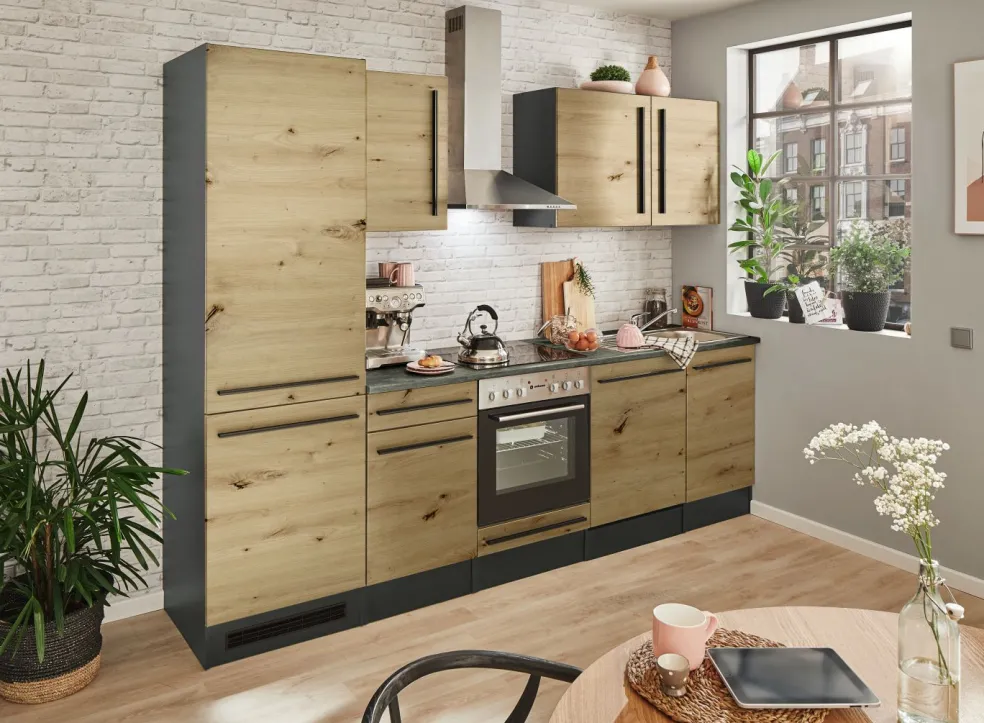 Bloc cuisine avec électroménager JAZZ 8 (bloc cuisine - réfrigérateur) III