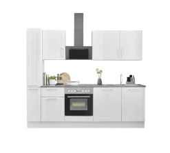 Bega BBK Cuisines Équipées|Afficher Blocs Cuisine<Bloc cuisine avec électroménager HASTINGS (bloc cuisine - armoire coulissante) I
