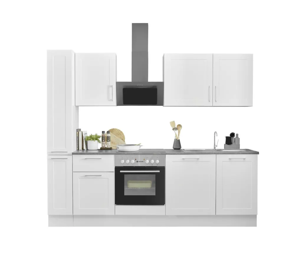 Bega BBK Cuisines Équipées|Afficher Blocs Cuisine<Bloc cuisine avec électroménager HASTINGS (bloc cuisine - armoire coulissante) I