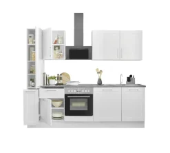 Bega BBK Cuisines Équipées|Afficher Blocs Cuisine<Bloc cuisine avec électroménager HASTINGS (bloc cuisine - armoire coulissante) I