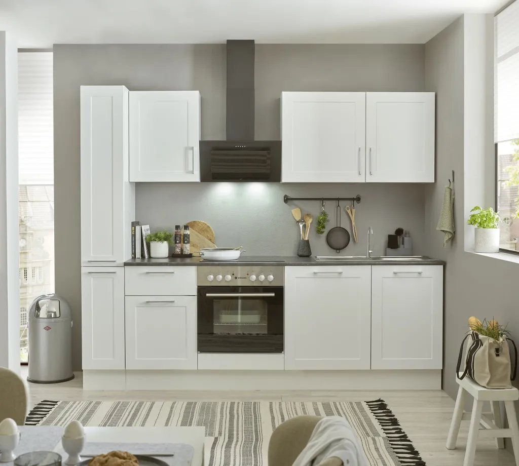 Bega BBK Cuisines Équipées|Afficher Blocs Cuisine<Bloc cuisine avec électroménager HASTINGS (bloc cuisine - armoire coulissante) I