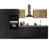 Bega BBK Cuisines Équipées|Afficher Blocs Cuisine<Bloc cuisine avec électroménager CORNWALL (bloc cuisine-four-réfrigérateur-micro-ondes-armoire coulissante) III