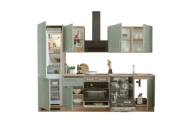 Bloc cuisine avec électroménager HASTINGS (bloc cuisine - réfrigérateur) II