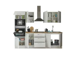 Bega BBK Cuisines Équipées|Afficher Blocs Cuisine<Bloc cuisine CORNWALL (bloc cuisine - four - micro-ondes) I
