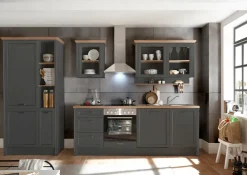 Bloc cuisine en deux parties avec électroménager JASMIN 340