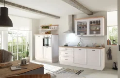 Bega BBK Küchenprogramm Jasmin|Cuisines Équipées<Bloc cuisine en deux parties avec électroménager JASMIN