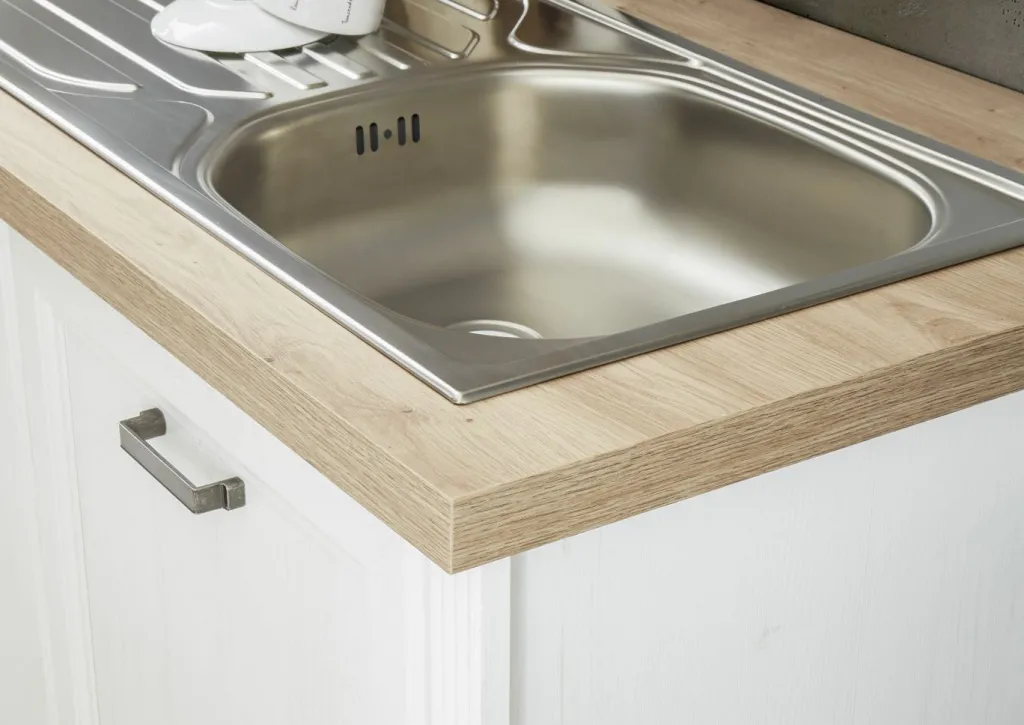 Bega BBK Küchenprogramm Jasmin|Cuisines Équipées<Bloc cuisine en deux parties avec électroménager JASMIN