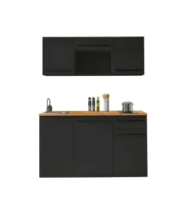 Bloc cuisine JAZZ SINGLE Z 160 BLACK