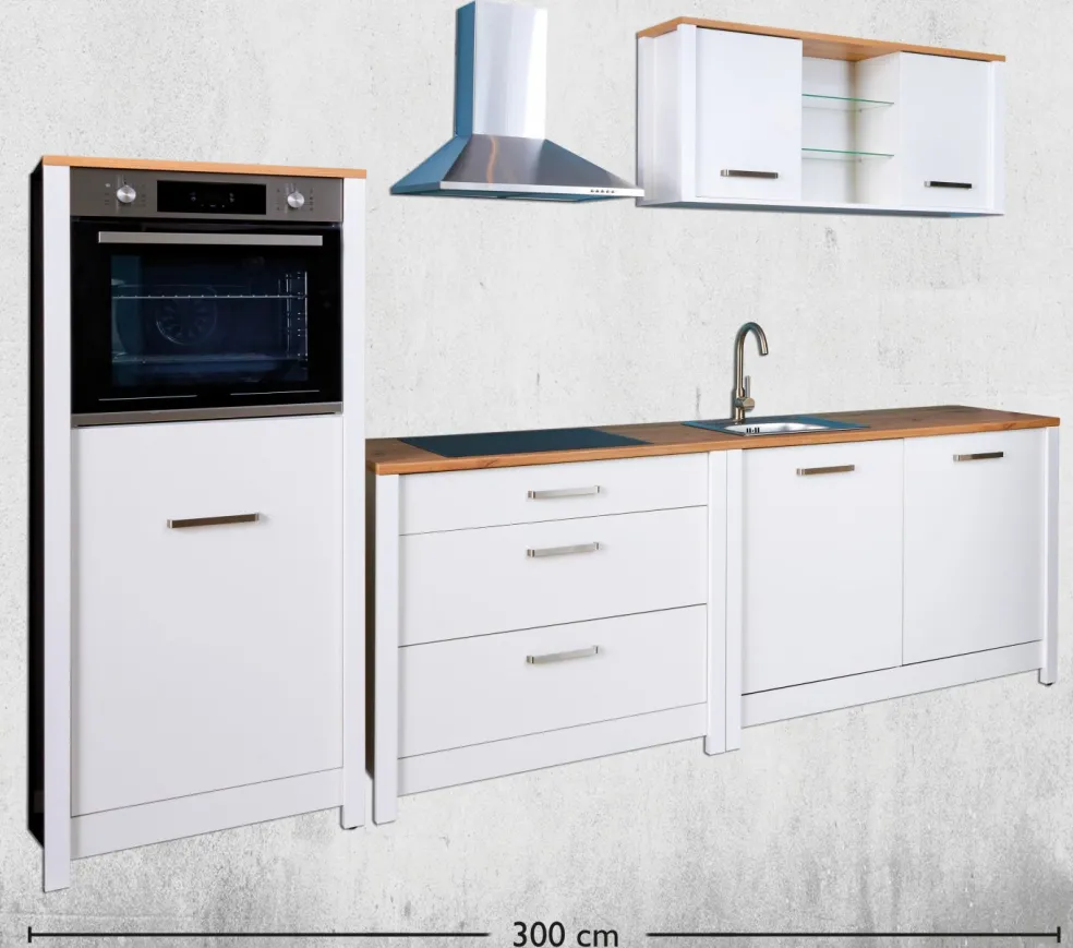 Bloc cuisine sans électroménager 4 SICILIA