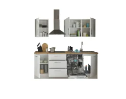 Bega BBK Cuisines Sans Appareils|Afficher Blocs Cuisine<Bloc cuisine TURIN ZB 220 white