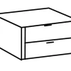 Bloc tiroirs 947