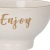 Koopman Vaisselle & Couverts<Bol avec inscription Enjoy EH
