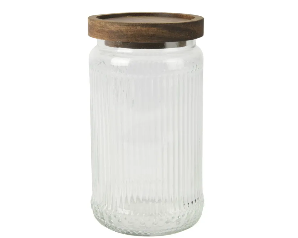 Bonbonnière en verre avec couvercle KITCHEN