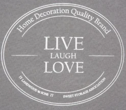 Boîte pliante ALFA 1 LIVE LAUGH LOVE