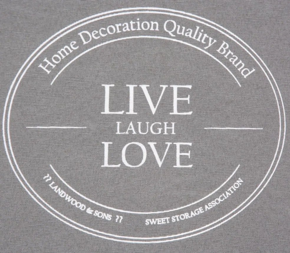 Boîte pliante ALFA 1 LIVE LAUGH LOVE