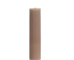 Bougie LED 17,5cm STRIPE