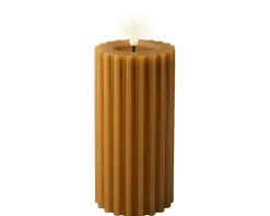 Bougie LED en cire véritable STRIPE
