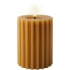 Bougie LED en cire véritable STRIPE
