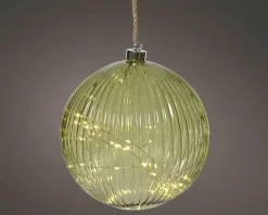 Kaemingk Objets Décoratifs<Boule en verre LED 14cm HERBST