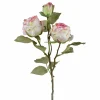 Gasper Fleurs Artificielles<Branche avec 3 roses vintage VINTAGE ROSE