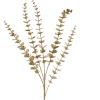 Branche décorative avec feuilles dorées DEKO