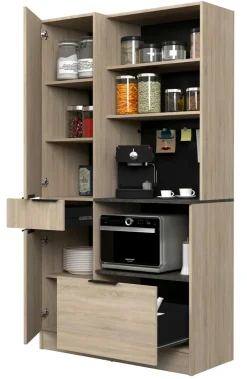 Buffet de cuisine avec table bar PORTLAND 2
