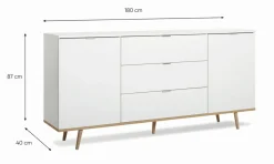 Finori Bahuts|Commodes Combinées<Buffet GÖTEBORG 51