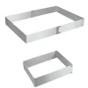 Metaltex Ustensiles Cuisine/Pâtisserie<Cadre à pâtisserie rectangulaire extensible INOX