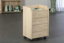 Caisson à tiroirs sur roulettes NOVI