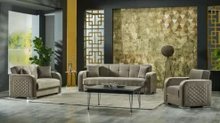 Seher-Bomis Canapés 3 Places|Salon Rembourré<Canapé 3 places ORLANDO