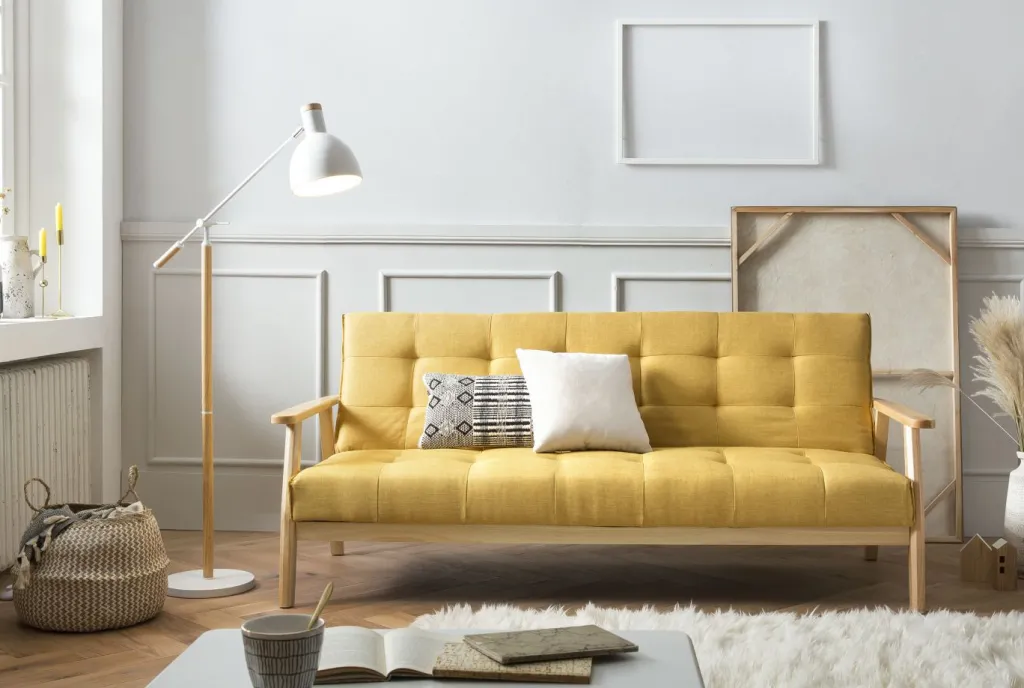Salesfever Canapés 3 Places|Salon Rembourré<Canapé convertible 3 places BALEENDAH