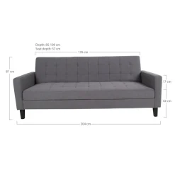 House Nordic Canapés 3 Places|Salon Rembourré<Canapé convertible MILTON
