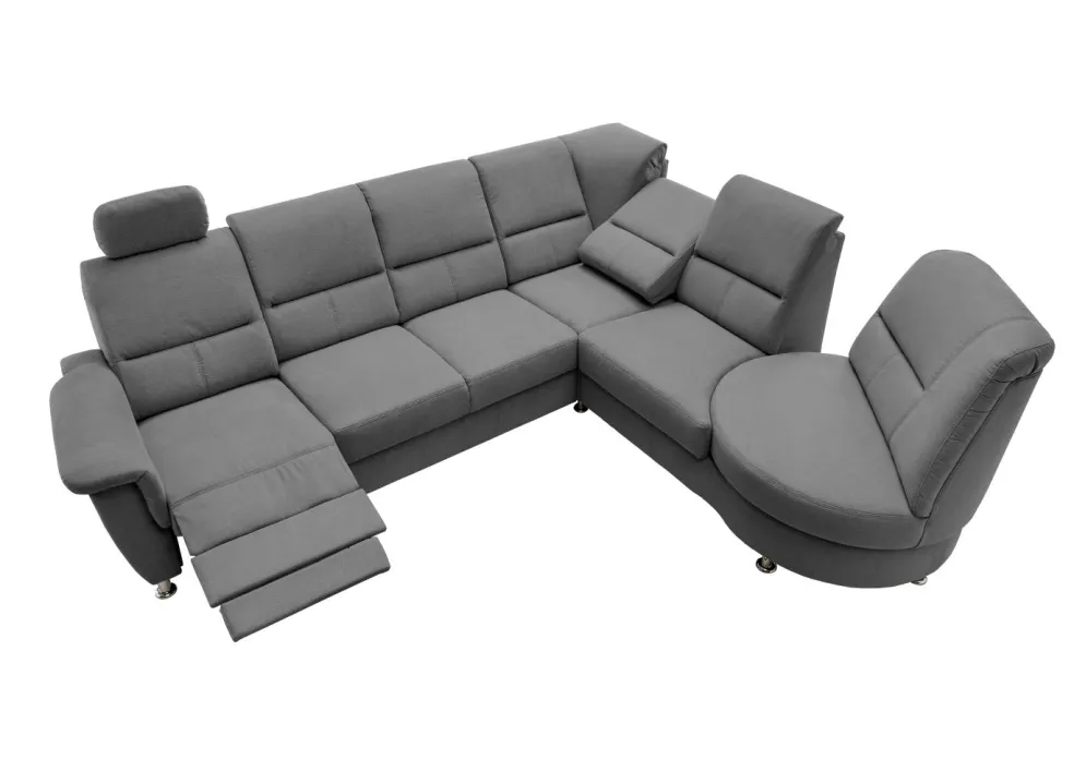 Canapé d'angle avec fonction relax PAROLE