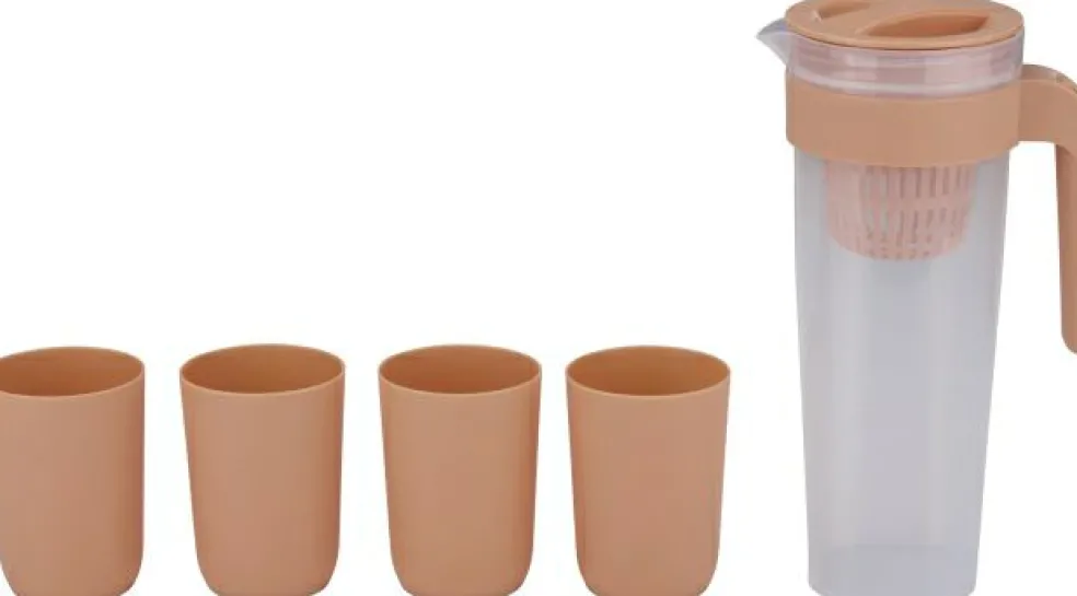 Carafe et gobelets 5 pièces ALPINA