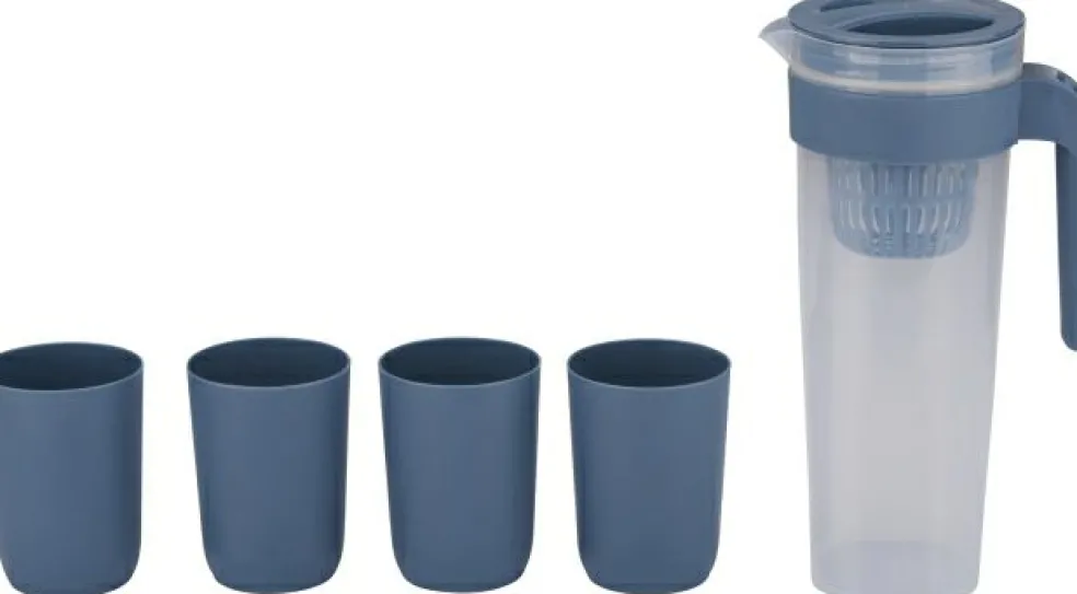 Carafe et gobelets 5 pièces ALPINA