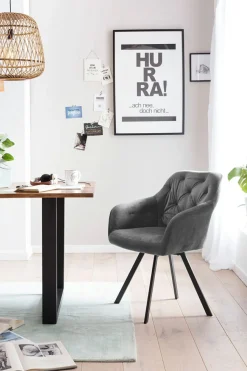 Salesfever Chaises Rembourrées|Chaises À Accoudoirs<Chaise JAYAPURA