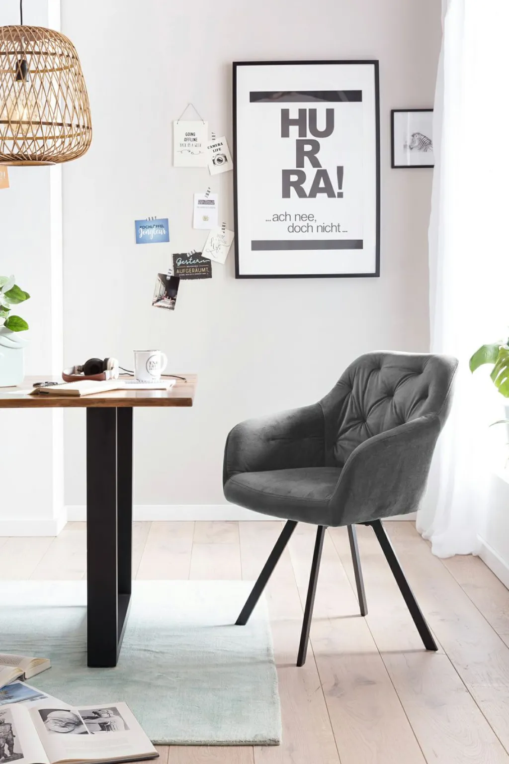 Salesfever Chaises Rembourrées|Chaises À Accoudoirs<Chaise JAYAPURA