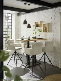 Stolkom Tabourets De Bar<Chaise de bar pivotante PALERMO