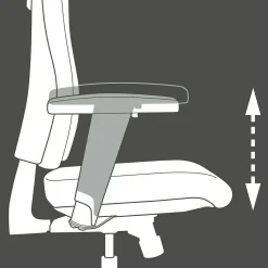 Topstar Chaises De Bureau<Chaise de bureau pivotante SITNESS BASIC 300