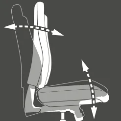 Topstar Chaises De Bureau<Chaise de bureau pivotante LINEA DIREKTOR