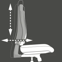 Topstar Chaises De Bureau<Chaise de bureau pivotante SITNESS CREATIVE 500