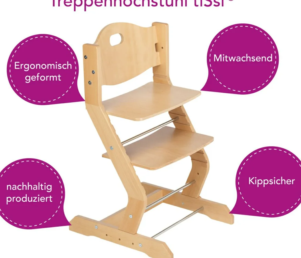 Tissi Chaises Hautes<Chaise haute évolutive 100001/100003