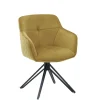Stolkom Chaises Rembourrées|Chaises À Accoudoirs<Chaise pivotante EMMA