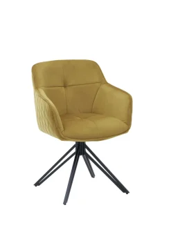 Stolkom Chaises Rembourrées|Chaises À Accoudoirs<Chaise pivotante EMMA
