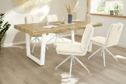 Pro.Com Chaises Rembourrées|Chaises 4 Pieds<Chaise pivotante MANDAL