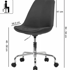 Skyport Chaises De Bureau<Chaise pivotante NAM TOK KLONG YAIKI